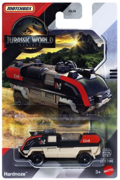 Matchbox 2025 Jurassic World: Rebirth, Hardnoze