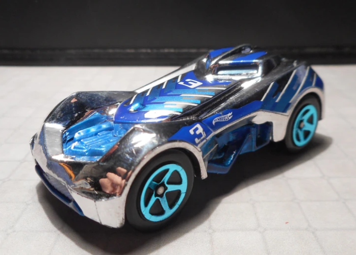 Hot Wheels 2018 Multipack Exclusive, RD-03, NEW/LOOSE, chrome