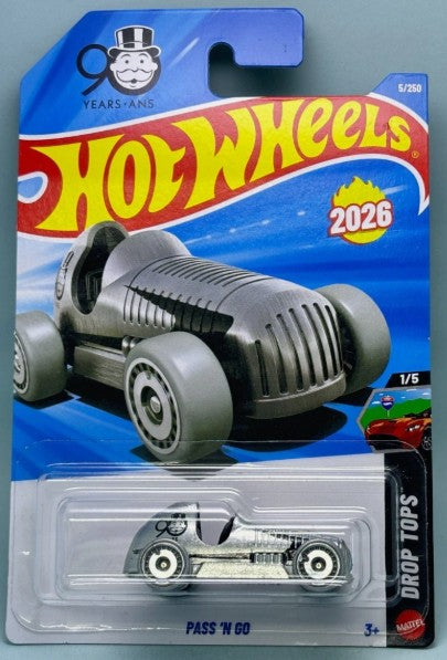 Hot Wheels 2026 #005/250 Pass 'N Go, silver