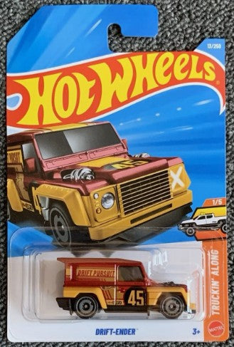 Hot Wheels 2026 #013/250 Drift-Ender, red