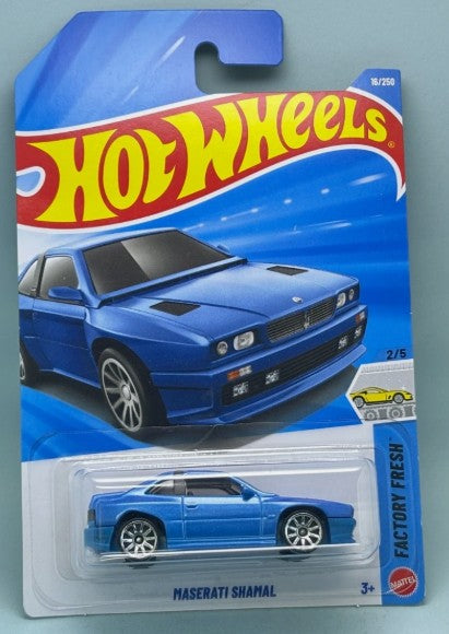Hot Wheels 2026 #016/250 Maserati Shamal, blue