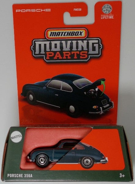 Matchbox 2025 Moving Parts, Porsche 356A, dark blue