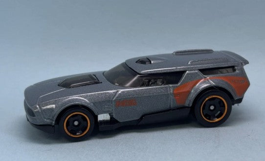 Hot Wheels 2025 #183/250 Drift'n Break, NEW/LOOSE, metalflake grey