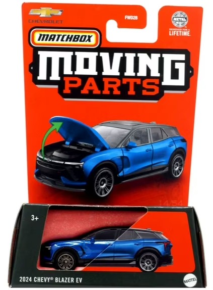 Matchbox 2024 Moving Parts 2024 Chevy Blazer EV, blue