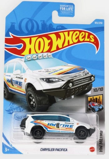 Hot Wheels 2021 #165/250 Chrysler Pacifica, TREASURE HUNT, white