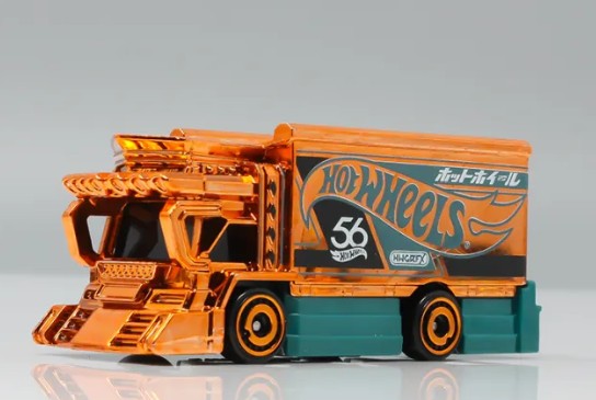 Hot Wheels 2024 Pearl And Chrome 56th Anniversary 6/6, Raijin Express, NEW/LOOSE, orange chrome