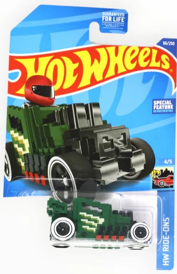 Hot Wheels 2022 #066/250 Pixel Shaker, TREASURE HUNT, green