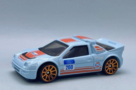 Hot Wheels 2025 #247/250 Ford RS200, NEW/LOOSE, Gulf racing blue