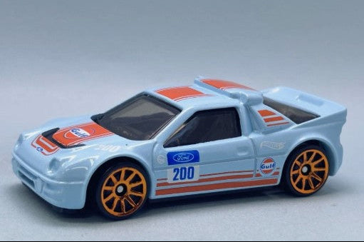Hot Wheels 2025 #247/250 Ford RS200, NEW/LOOSE, Gulf racing blue