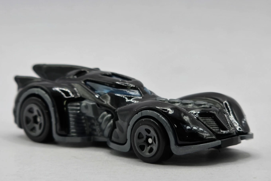 Hot Wheels 2025 #054/250 Arkham Asylum Batmobile, NEW/LOOSE, black