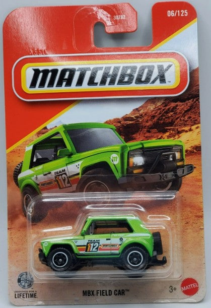 Matchbox 2026 #006/125 MBX Field Car, green
