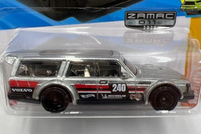 Hot Wheels 2025 #227/250 Volvo 240 Drift Wagon, RETAILER EXCLUSIVE, NEW/LOOSE, zamac