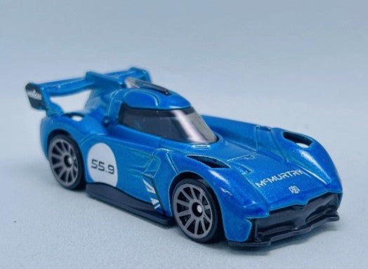 Hot Wheels 2026 #025/250 McMurtry Spéirling, NEW/LOOSE, clearcoat blue
