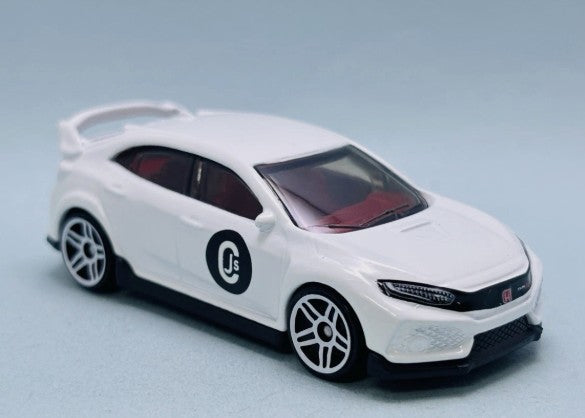 Hot Wheels 2026 #011/250 2018 Honda Civic Type R, NEW/LOOSE, gloss white