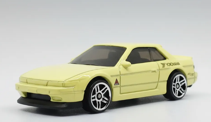 Hot Wheels 2025 Multipack Exclusive, Nissan Silvia (S13), NEW/LOOSE, yellow