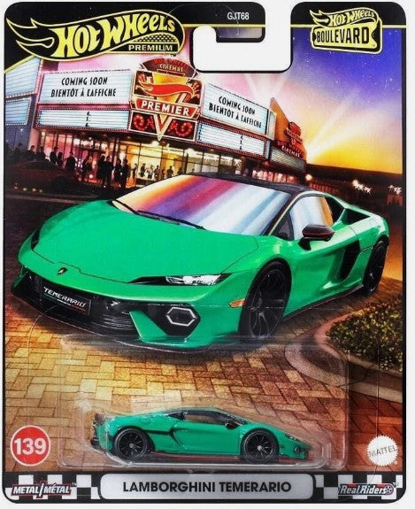 Hot Wheels Boulevard Series #139 Lamborghini Temerario, green