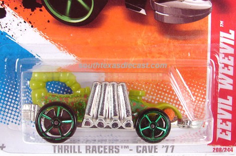Hot Wheels 2011 #208/244 Eevil Weevil, NEW/LOOSE, lime green