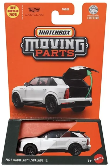 Matchbox 2025 Moving Parts, 2025 Cadillac Escalade IQ, white