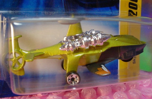 Hot Wheels 2007 #013/180 Sky Knife, NEW/LOOSE, antifreeze green