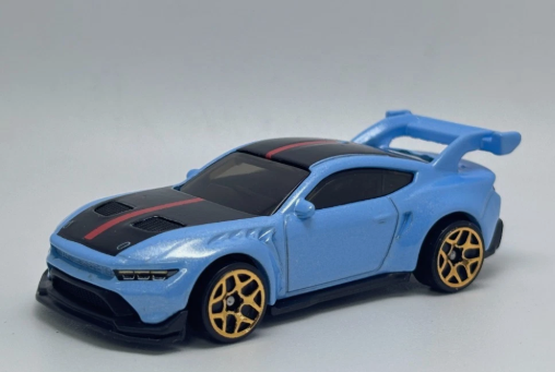Hot Wheels 2026 #043/250 Ford Mustang GTD, NEW/LOOSE, light blue