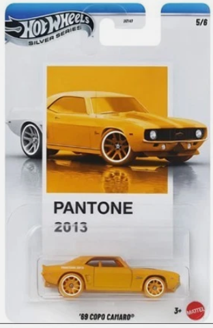Hot Wheels 2026 Pantone Series 5/6, '69 COPO Camaro, 2013-Yellow