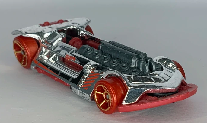 Hot Wheels 2016 #040/250 X-Steam, NEW/LOOSE, chrome