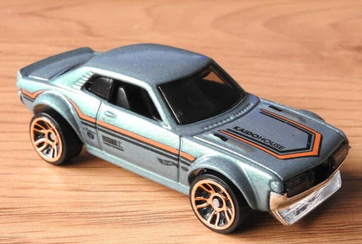 Hot Wheels 2021 #151/250, '70 Toyota Celica, NEW/LOOSE, metalflake mint green