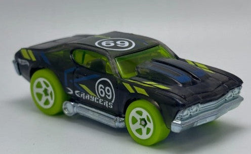 Hot Wheels 2026 #053/250 '69 Chevelle (Toon'd), NEW/LOOSE, transparent black