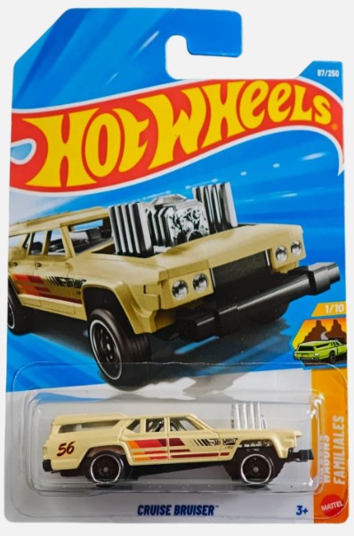 Hot Wheels 2026 #087/250, Cruise Bruiser, beige