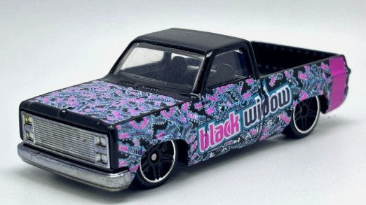 Hot Wheels 2026 #042/250 '83 Chevy Silverado, NEW/LOOSE, black