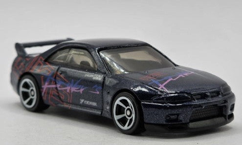 Hot Wheels 2025 #144/250 Nissan Skyline GT-R (BCNR33), NEW/LOOSE, metalflake dark blue