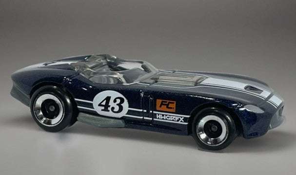 Hot Wheels 2025 #128/250 Rrroadster, NEW/LOOSE, metalflake dark blue