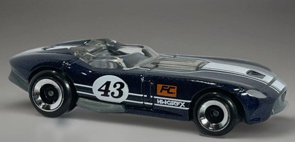 Hot Wheels 2025 #128/250 Rrroadster, NEW/LOOSE, metalflake dark blue