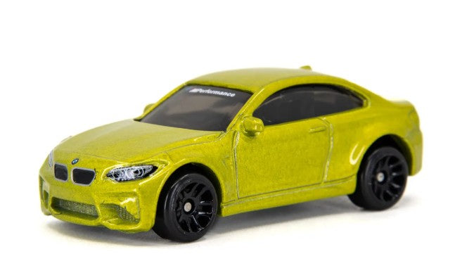Hot Wheels 2025 BMW Series 2/5, 2016 BMW M2, NEW/LOOSE, austin yellow