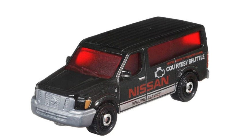 Matchbox 2021 #066/100, 2014 Nissan NV Van, NEW/LOOSE, metalflake black