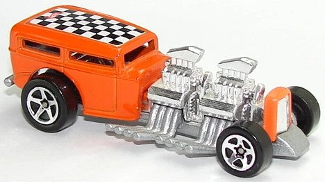 Hot Wheels 1997 #514, Way 2 Fast, NEW/LOOSE, orange