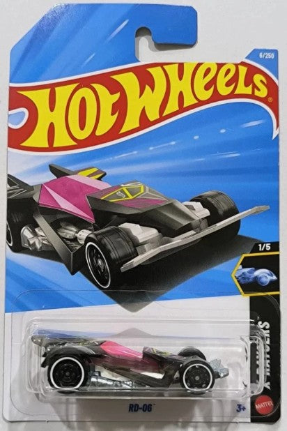 Hot Wheels 2026 #006/250 RD-06, translucent black