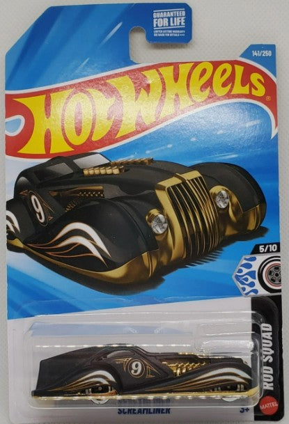 Hot Wheels 2026 #141/250, Screamliner, satin black