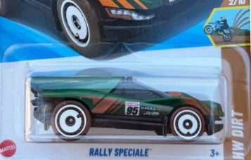 Hot Wheels 2024 #179/250 Rally Speciale, RETAILER EXCLUSIVE, NEW/LOOSE, green