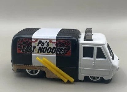 Matchbox 2023 DreamWorks Character Cars, Po Ping, NEW/LOOSE, white