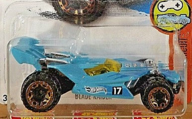 Hot Wheels 2017 #334/365, Blade Raider, NEW/LOOSE, aqua
