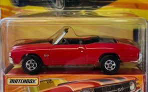 Matchbox 2005 Superfast SF9, 1971 Chevy Chevelle, NEW/LOOSE, red (no box)