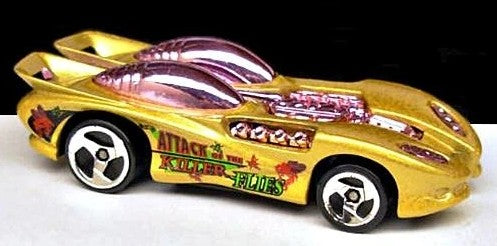 Hot Wheels 1999 #980, Splittin' Image II, NEW/LOOSE, metallic gold