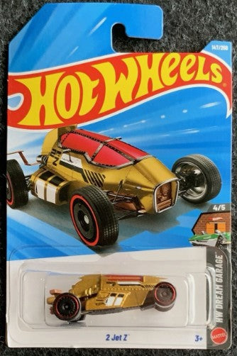 Hot Wheels 2026 #147/250, 2 Jet Z, TREASURE HUNT, metalflake gold