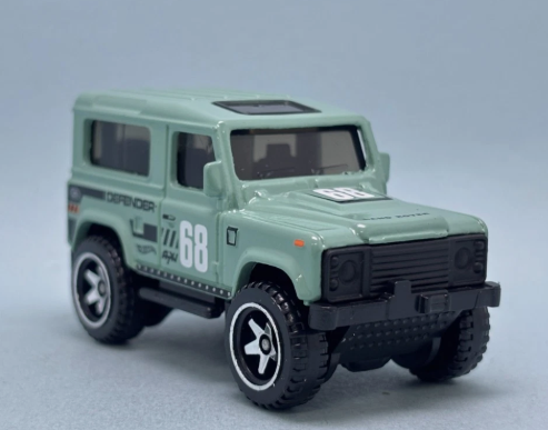 Hot Wheels 2025 #210/250 Land Rover Defender 90, NEW/LOOSE, mint green