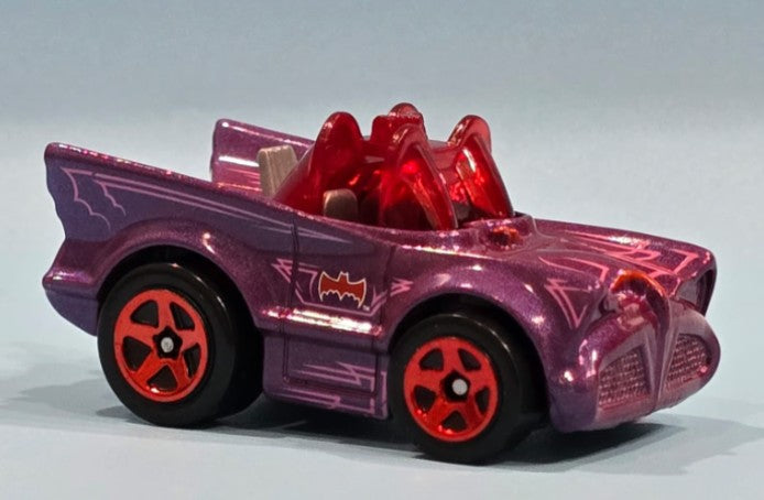 Hot Wheels 2026 #144/250, Classic TV Series Batmobile (Tooned), NEW/LOOSE, metalflake purple