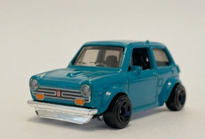 Hot Wheels 2021 #187/250, Custom '70 Honda N600, NEW/LOOSE, teal