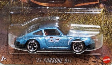Hot Wheels 2025 Vintage Club 4/5, '71 Porsche 911, NEW/LOOSE, light blue
