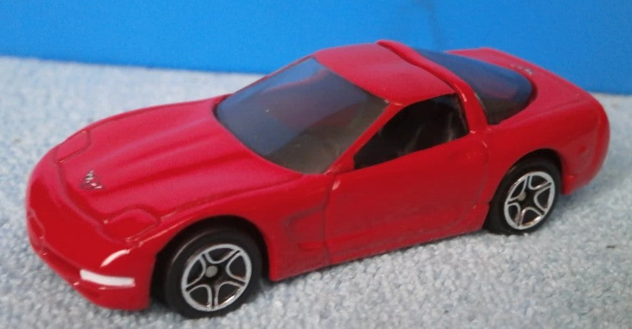 Matchbox 2000 #085/100, Chevy Corvette, NEW/LOOSE, red