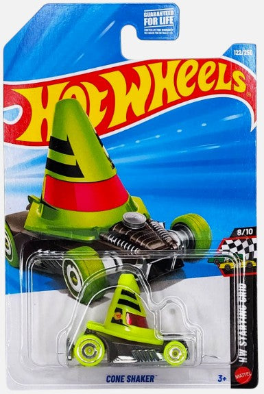 Hot Wheels 2026 #122/250, Cone Shaker, TREASURE HUNT, green